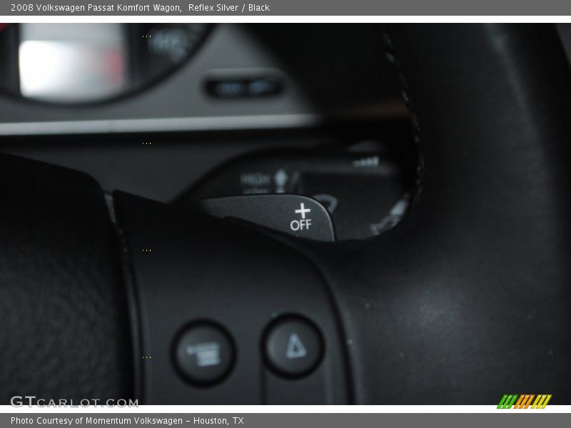 Reflex Silver / Black 2008 Volkswagen Passat Komfort Wagon