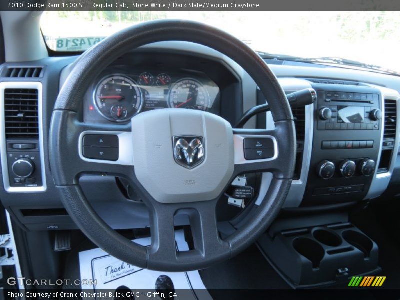 Stone White / Dark Slate/Medium Graystone 2010 Dodge Ram 1500 SLT Regular Cab