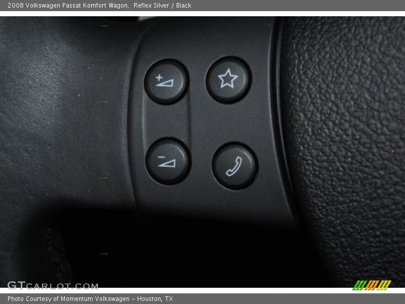Reflex Silver / Black 2008 Volkswagen Passat Komfort Wagon