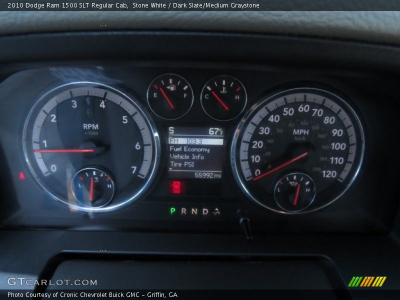 Stone White / Dark Slate/Medium Graystone 2010 Dodge Ram 1500 SLT Regular Cab