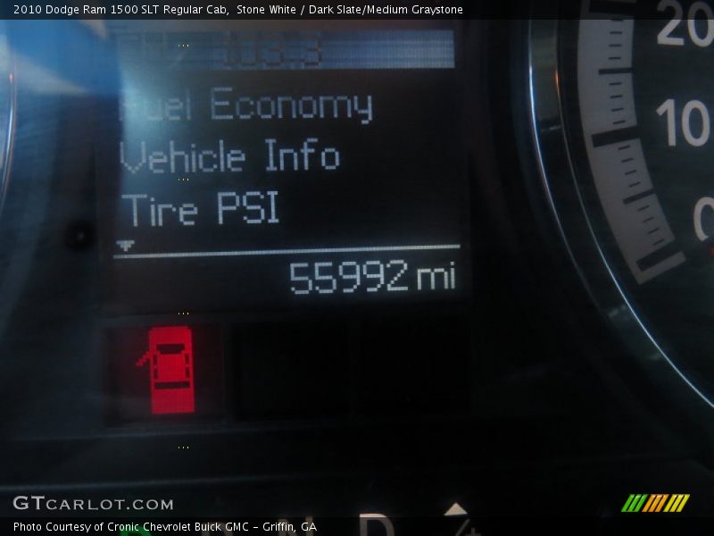 Stone White / Dark Slate/Medium Graystone 2010 Dodge Ram 1500 SLT Regular Cab