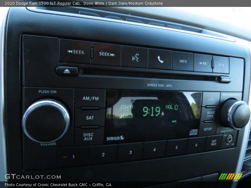 Stone White / Dark Slate/Medium Graystone 2010 Dodge Ram 1500 SLT Regular Cab