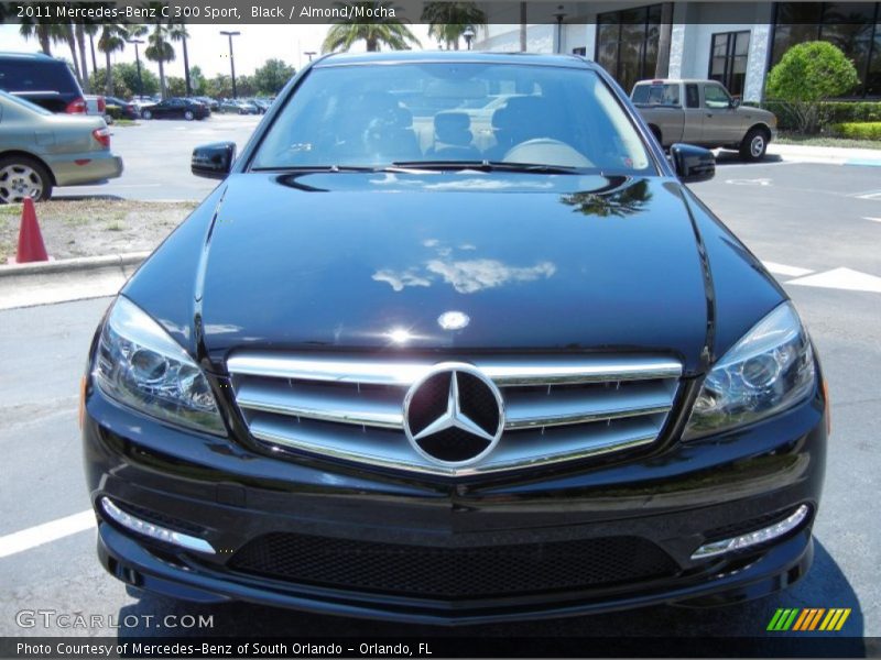 Black / Almond/Mocha 2011 Mercedes-Benz C 300 Sport