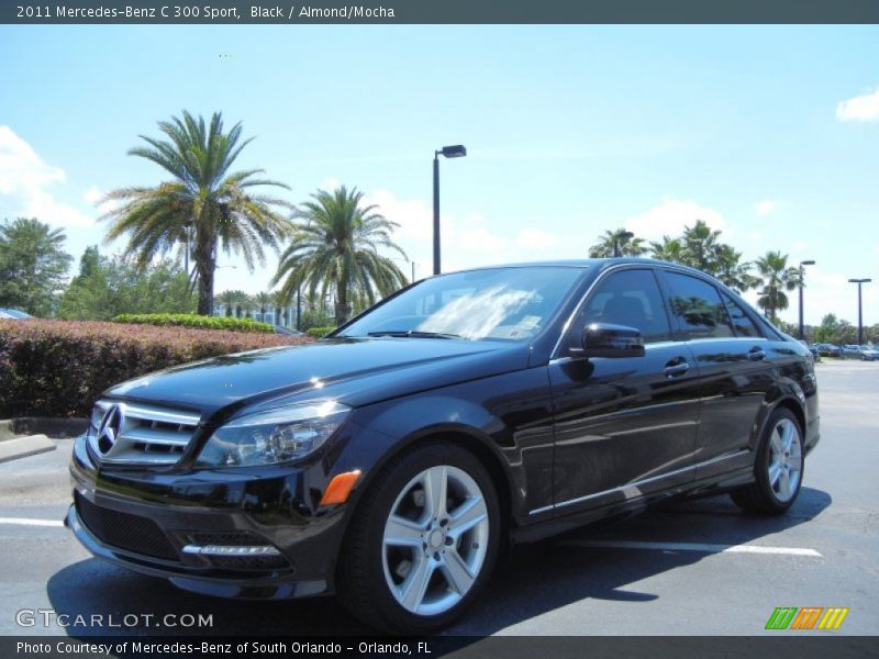 Black / Almond/Mocha 2011 Mercedes-Benz C 300 Sport