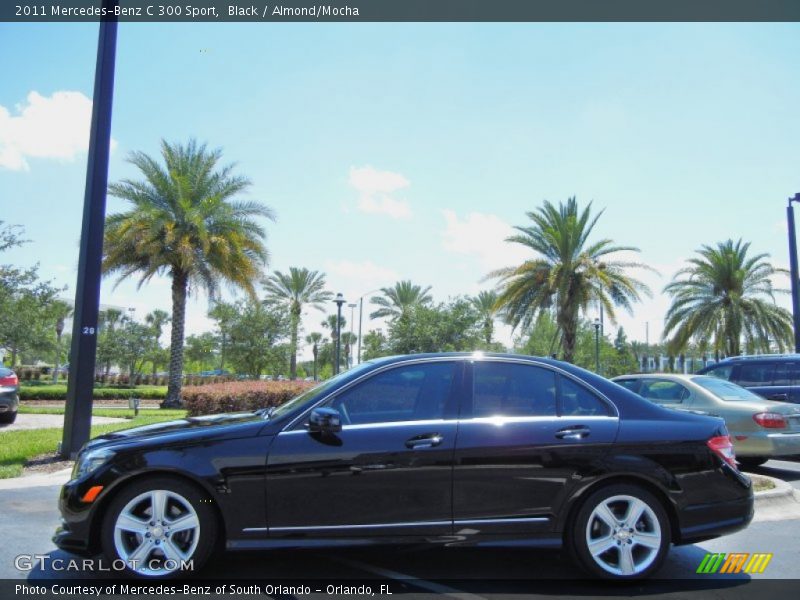 Black / Almond/Mocha 2011 Mercedes-Benz C 300 Sport