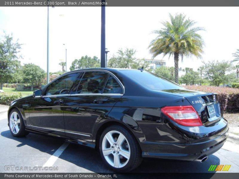 Black / Almond/Mocha 2011 Mercedes-Benz C 300 Sport