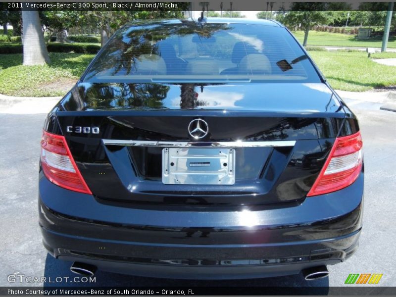 Black / Almond/Mocha 2011 Mercedes-Benz C 300 Sport