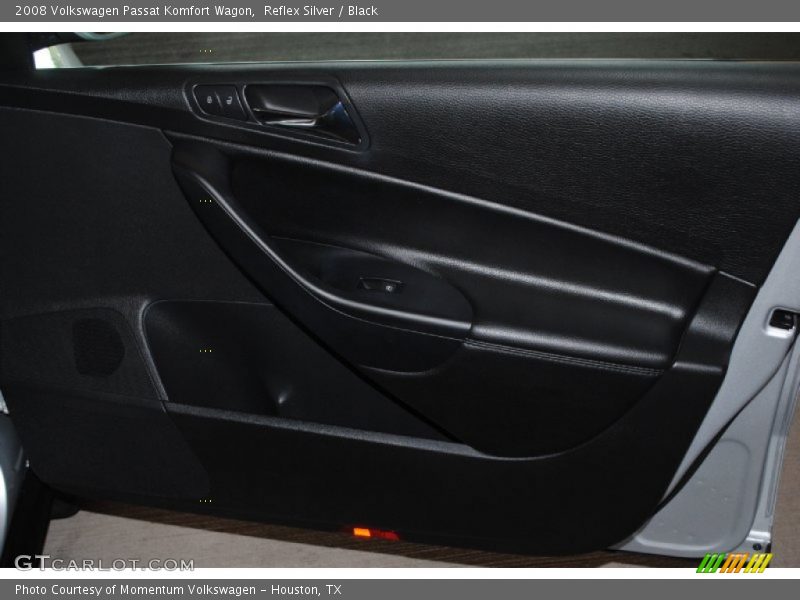 Reflex Silver / Black 2008 Volkswagen Passat Komfort Wagon
