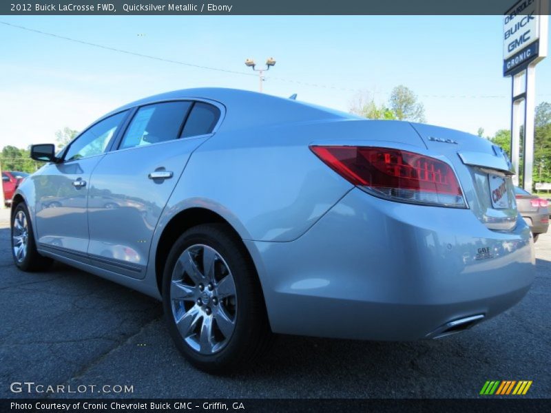 Quicksilver Metallic / Ebony 2012 Buick LaCrosse FWD