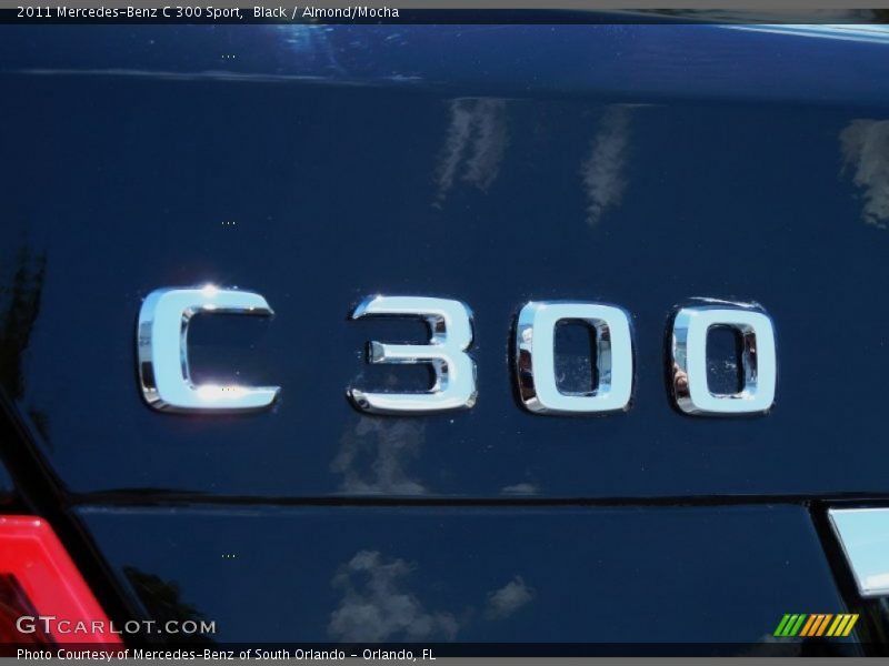 Black / Almond/Mocha 2011 Mercedes-Benz C 300 Sport