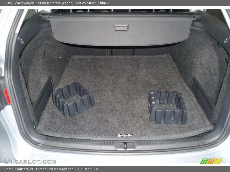 Reflex Silver / Black 2008 Volkswagen Passat Komfort Wagon