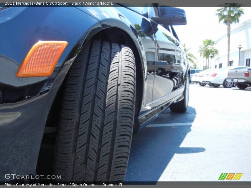 Black / Almond/Mocha 2011 Mercedes-Benz C 300 Sport