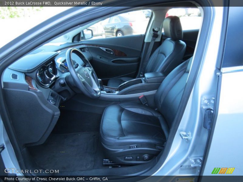 Quicksilver Metallic / Ebony 2012 Buick LaCrosse FWD