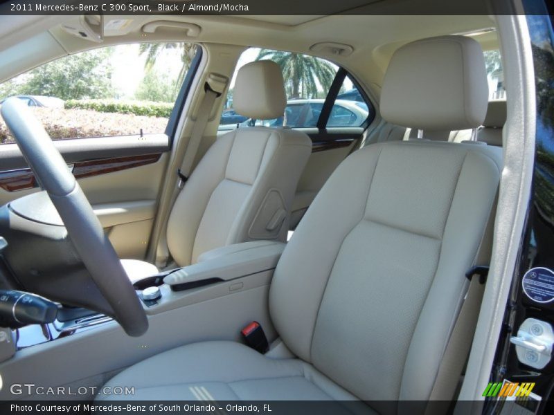 Black / Almond/Mocha 2011 Mercedes-Benz C 300 Sport