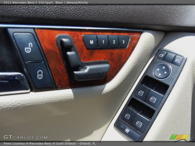 Black / Almond/Mocha 2011 Mercedes-Benz C 300 Sport