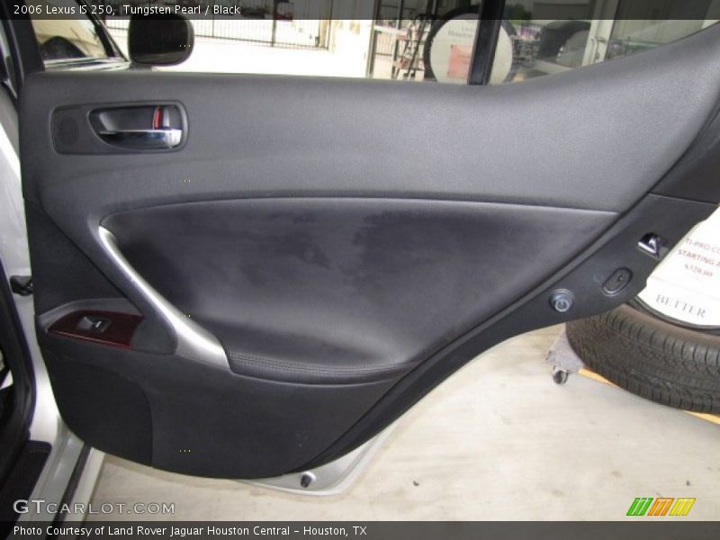 Tungsten Pearl / Black 2006 Lexus IS 250