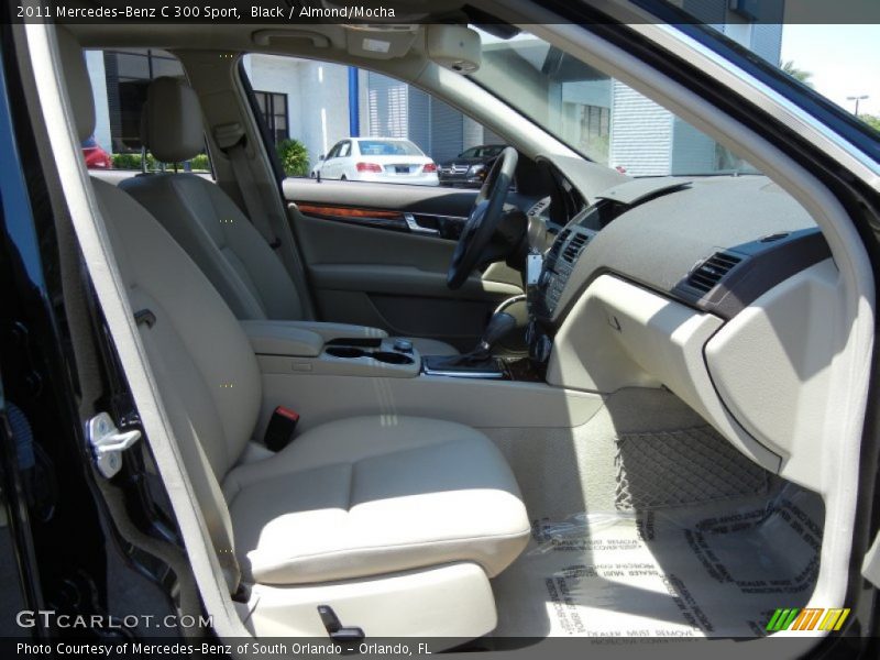 Black / Almond/Mocha 2011 Mercedes-Benz C 300 Sport