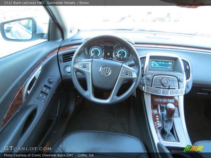 Quicksilver Metallic / Ebony 2012 Buick LaCrosse FWD