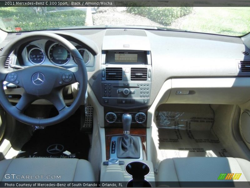 Black / Almond/Mocha 2011 Mercedes-Benz C 300 Sport