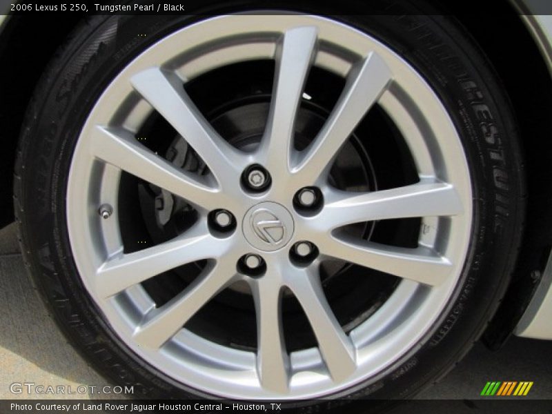 Tungsten Pearl / Black 2006 Lexus IS 250