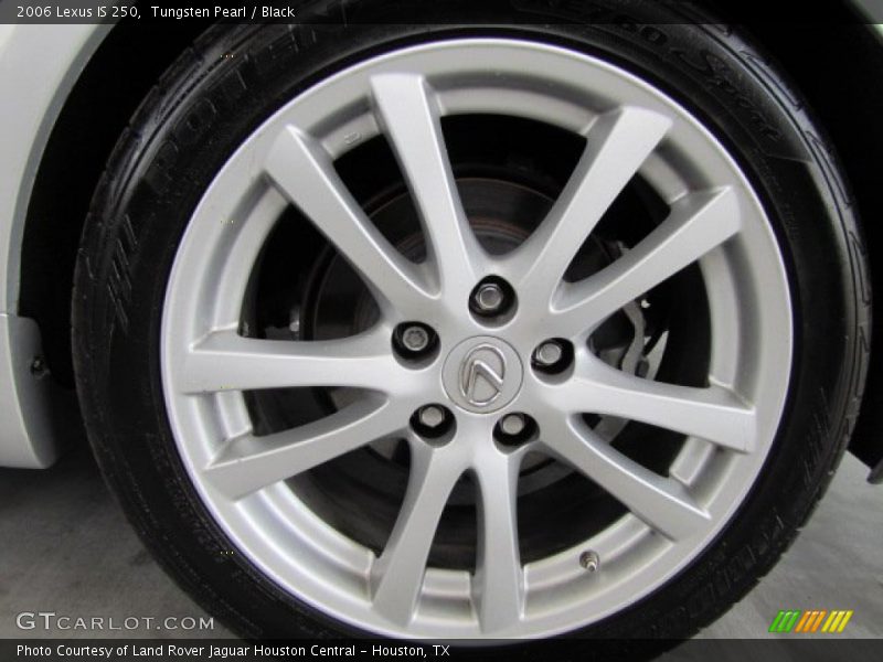 Tungsten Pearl / Black 2006 Lexus IS 250