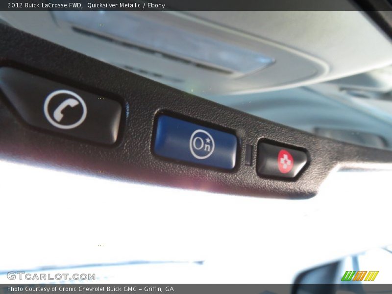 Quicksilver Metallic / Ebony 2012 Buick LaCrosse FWD