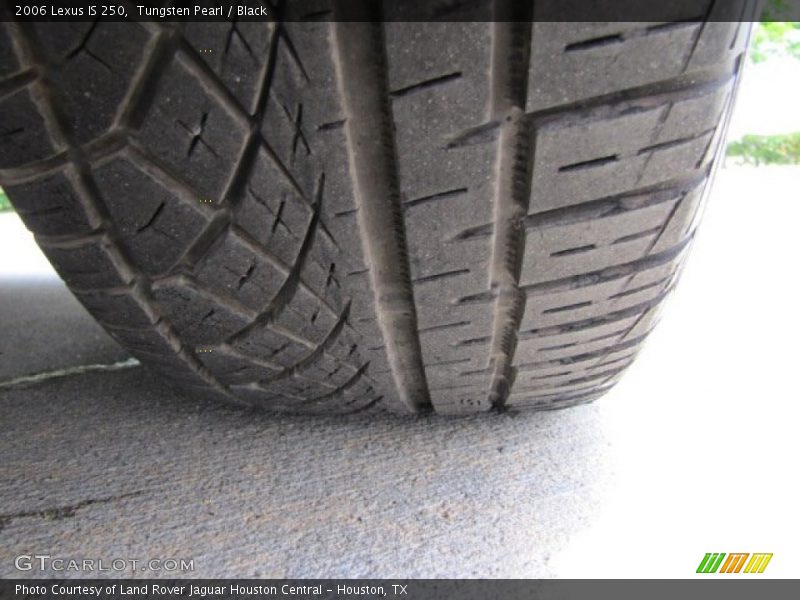 Tungsten Pearl / Black 2006 Lexus IS 250