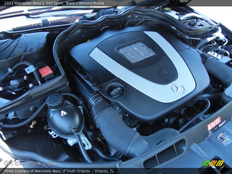 Black / Almond/Mocha 2011 Mercedes-Benz C 300 Sport
