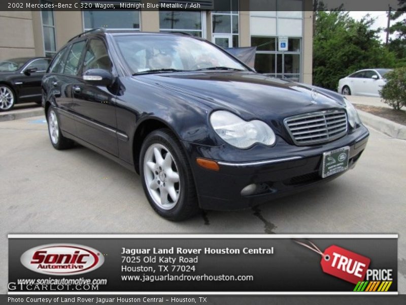 Midnight Blue Metallic / Ash 2002 Mercedes-Benz C 320 Wagon