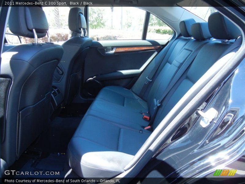 Black / Black 2011 Mercedes-Benz C 300 Sport