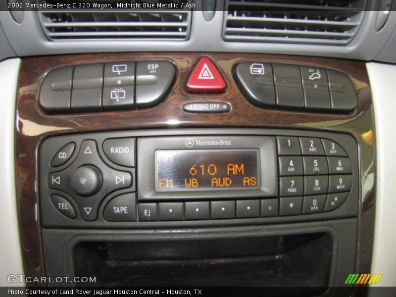 Controls of 2002 C 320 Wagon