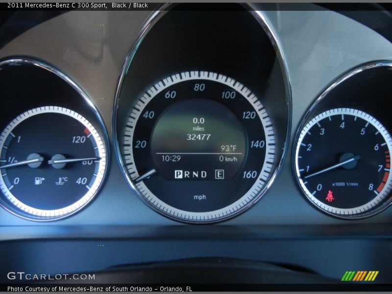 Black / Black 2011 Mercedes-Benz C 300 Sport