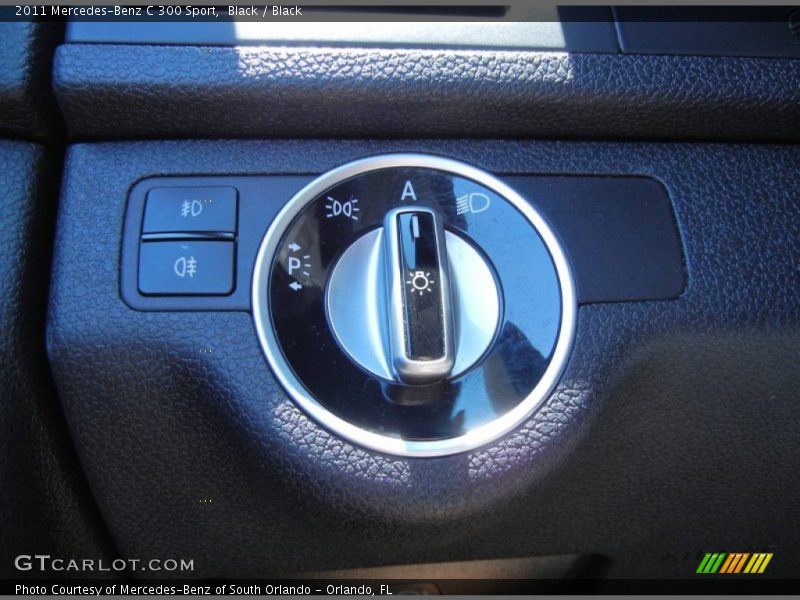 Black / Black 2011 Mercedes-Benz C 300 Sport