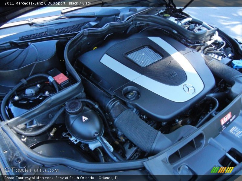 Black / Black 2011 Mercedes-Benz C 300 Sport