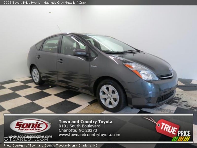 Magnetic Gray Metallic / Gray 2008 Toyota Prius Hybrid