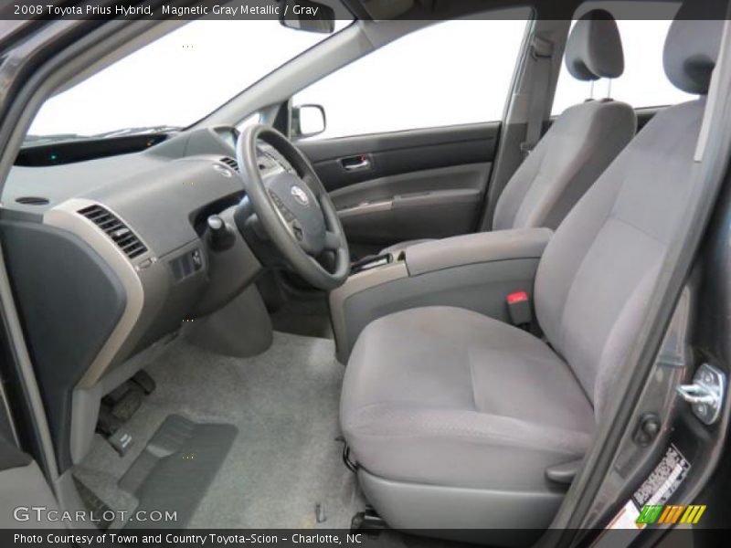 Magnetic Gray Metallic / Gray 2008 Toyota Prius Hybrid