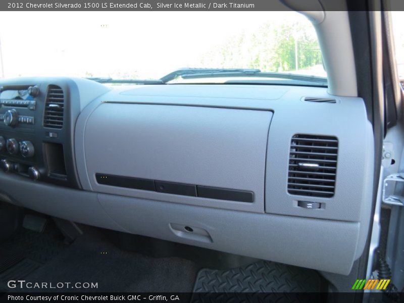 Silver Ice Metallic / Dark Titanium 2012 Chevrolet Silverado 1500 LS Extended Cab
