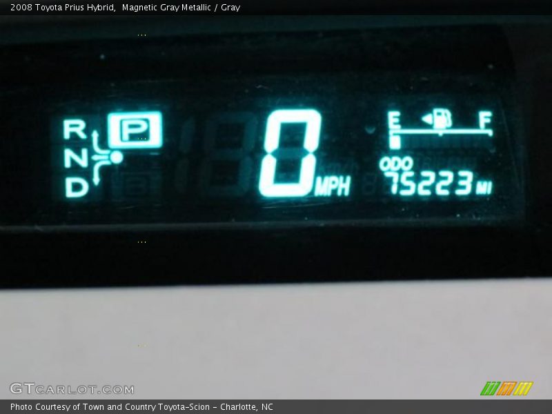 Magnetic Gray Metallic / Gray 2008 Toyota Prius Hybrid