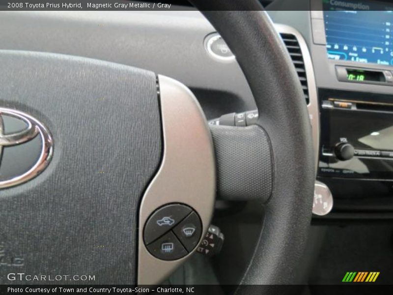 Magnetic Gray Metallic / Gray 2008 Toyota Prius Hybrid
