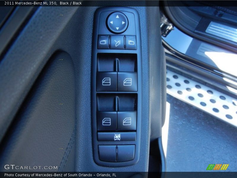 Black / Black 2011 Mercedes-Benz ML 350