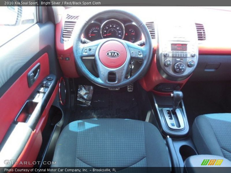 Dashboard of 2010 Soul Sport