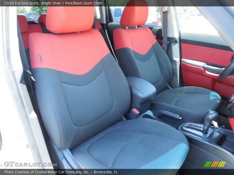 Front Seat of 2010 Soul Sport