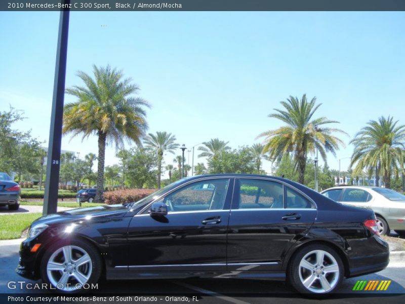 Black / Almond/Mocha 2010 Mercedes-Benz C 300 Sport