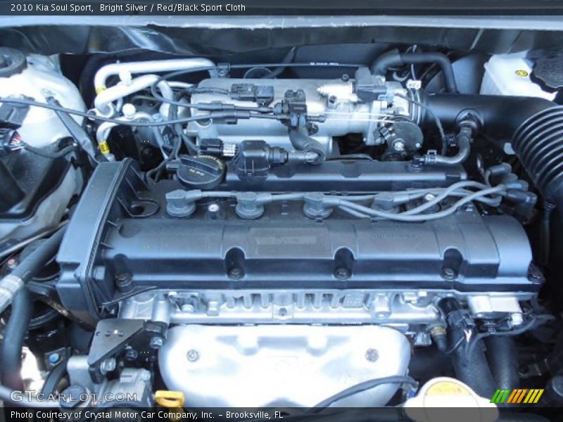  2010 Soul Sport Engine - 2.0 Liter DOHC 16-Valve CVVT 4 Cylinder