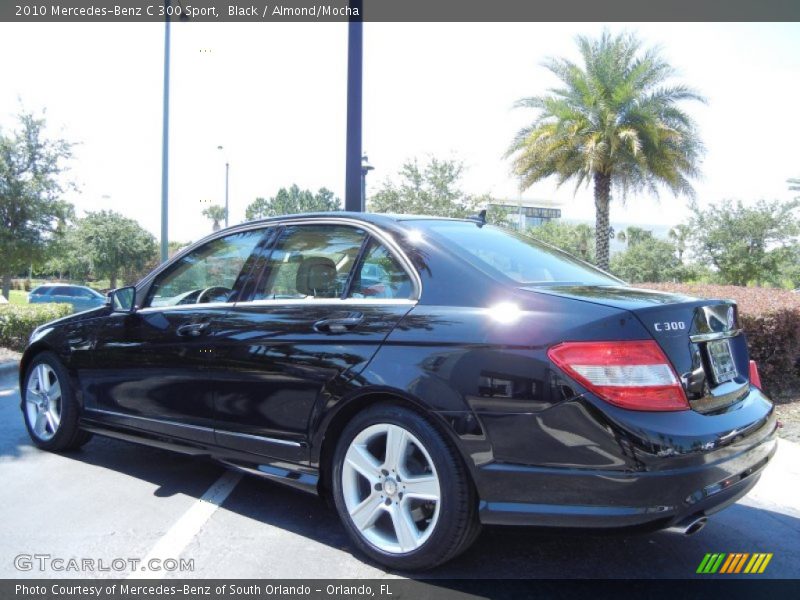 Black / Almond/Mocha 2010 Mercedes-Benz C 300 Sport