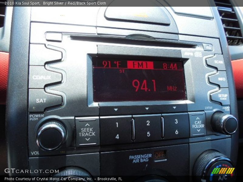 Controls of 2010 Soul Sport