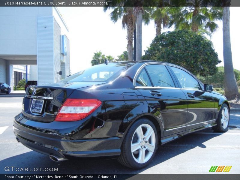 Black / Almond/Mocha 2010 Mercedes-Benz C 300 Sport