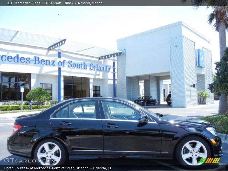 Black / Almond/Mocha 2010 Mercedes-Benz C 300 Sport