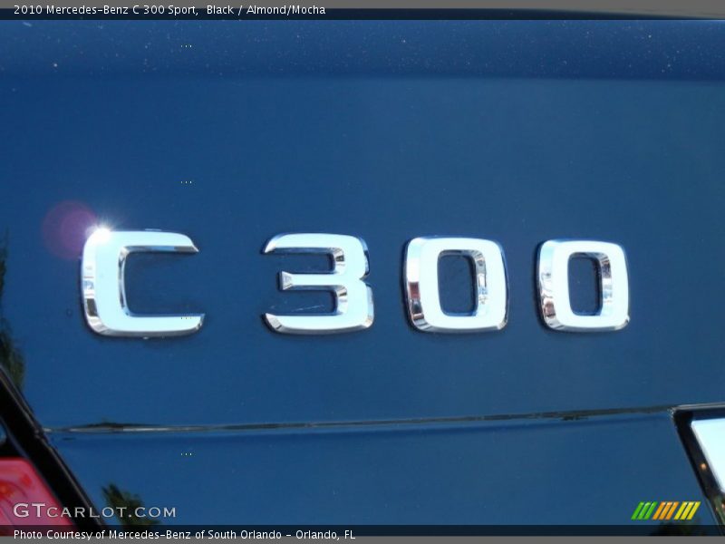 Black / Almond/Mocha 2010 Mercedes-Benz C 300 Sport