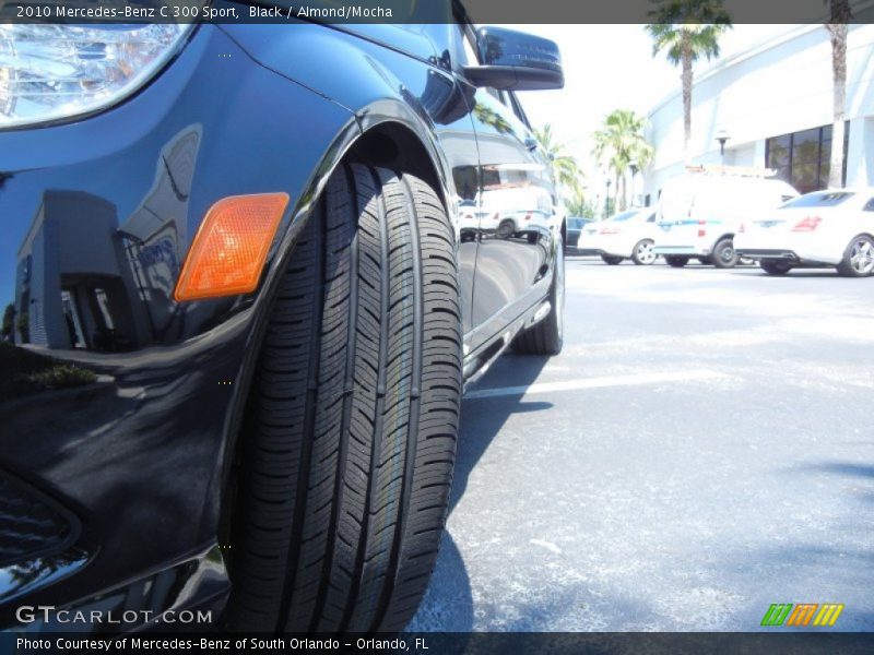 Black / Almond/Mocha 2010 Mercedes-Benz C 300 Sport